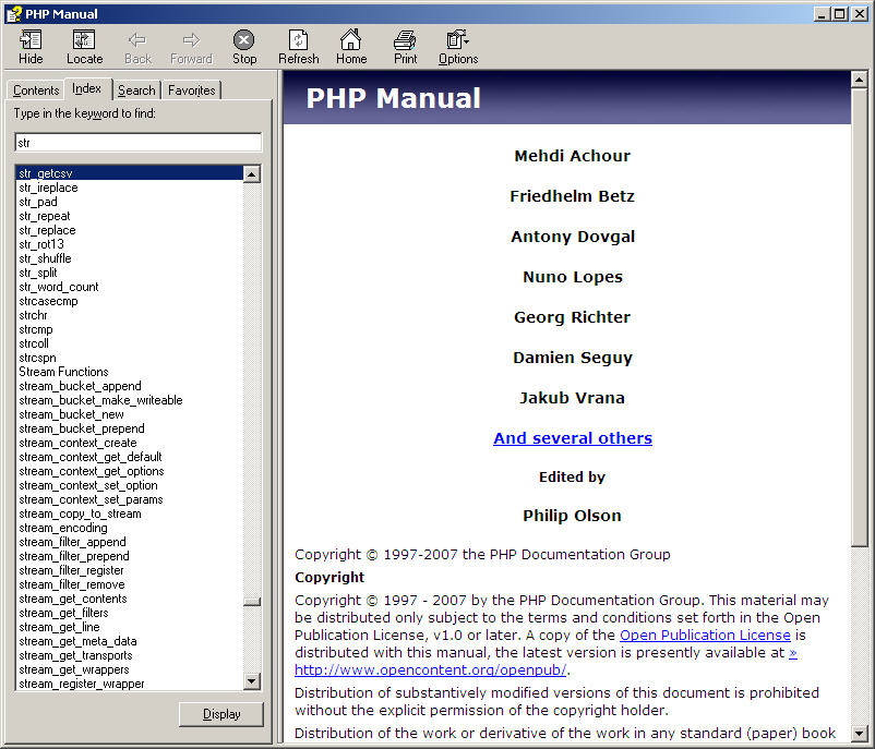 php help
